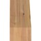 Ekena Millwork 6"W x 8"D x 12"H Westlake Rough Sawn Knee Brace, Western Red Cedar BRC06X08X12WTL00RWR - alternate 2